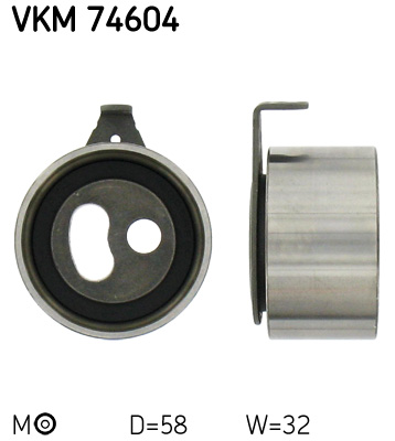 SKF SKF VKM74604 Feszítő gőrgő fogasszíj-vezérműszíjhoz